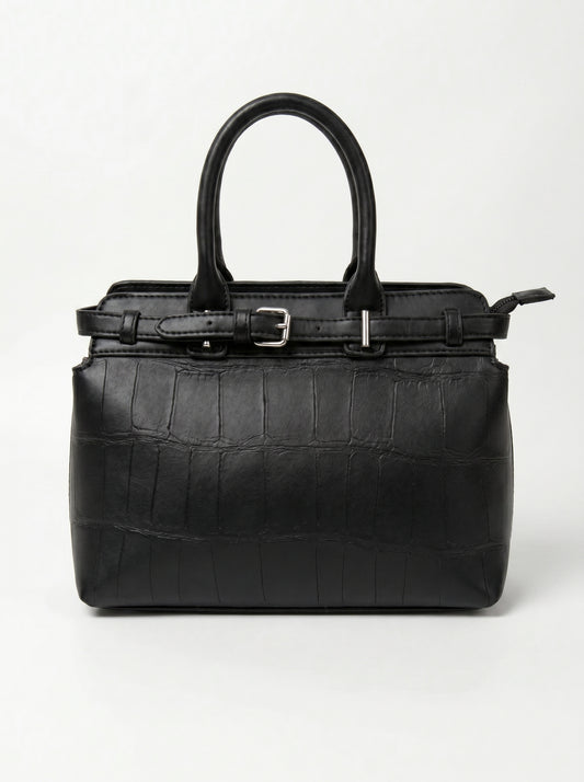 The Croco Belted Bag