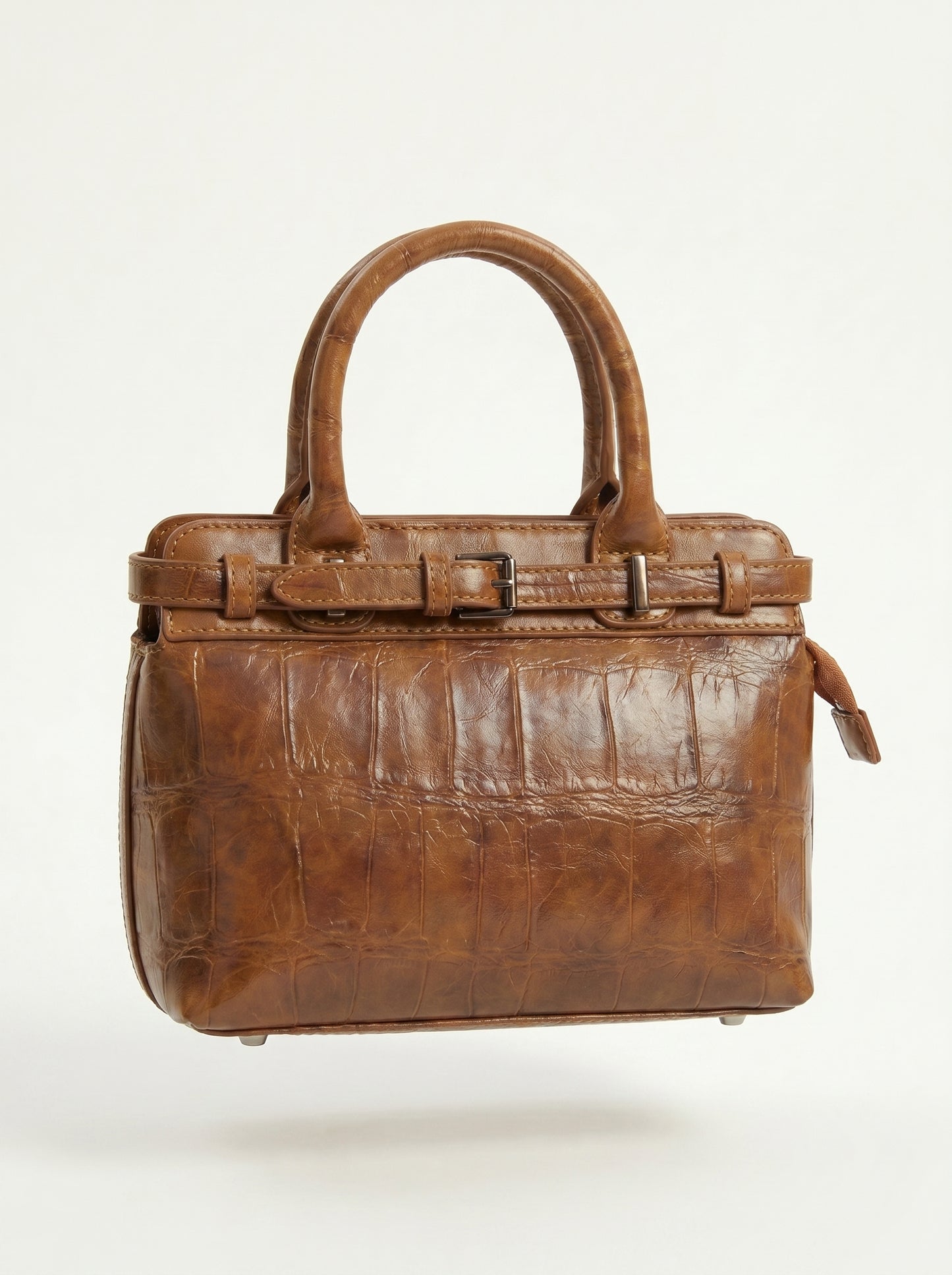 The Croco Belted Bag