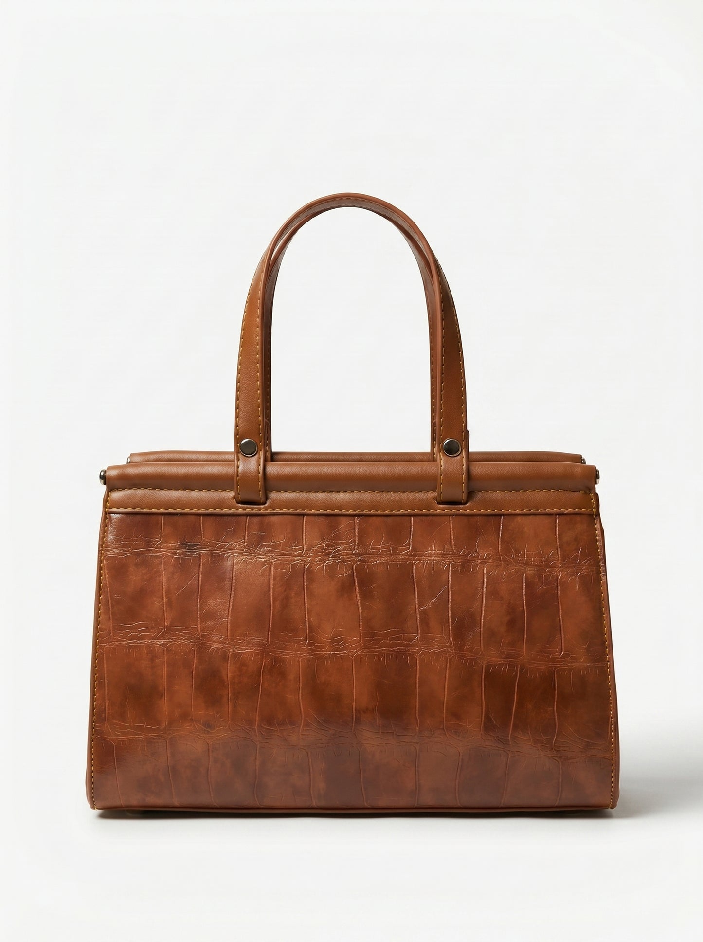 The Croco Top-Handle