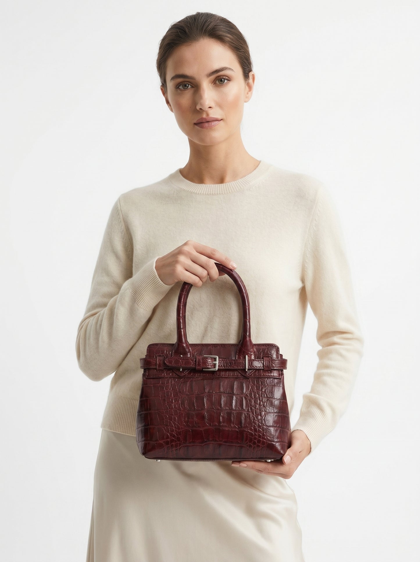 The Croco Belted Bag