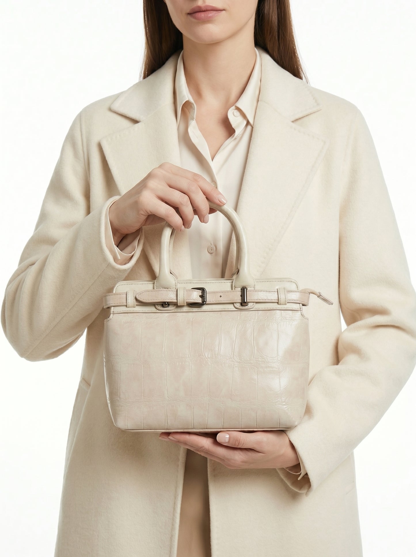The Croco Belted Bag